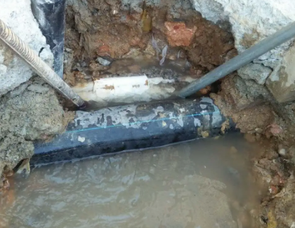 嘉禾测漏水之水管漏水